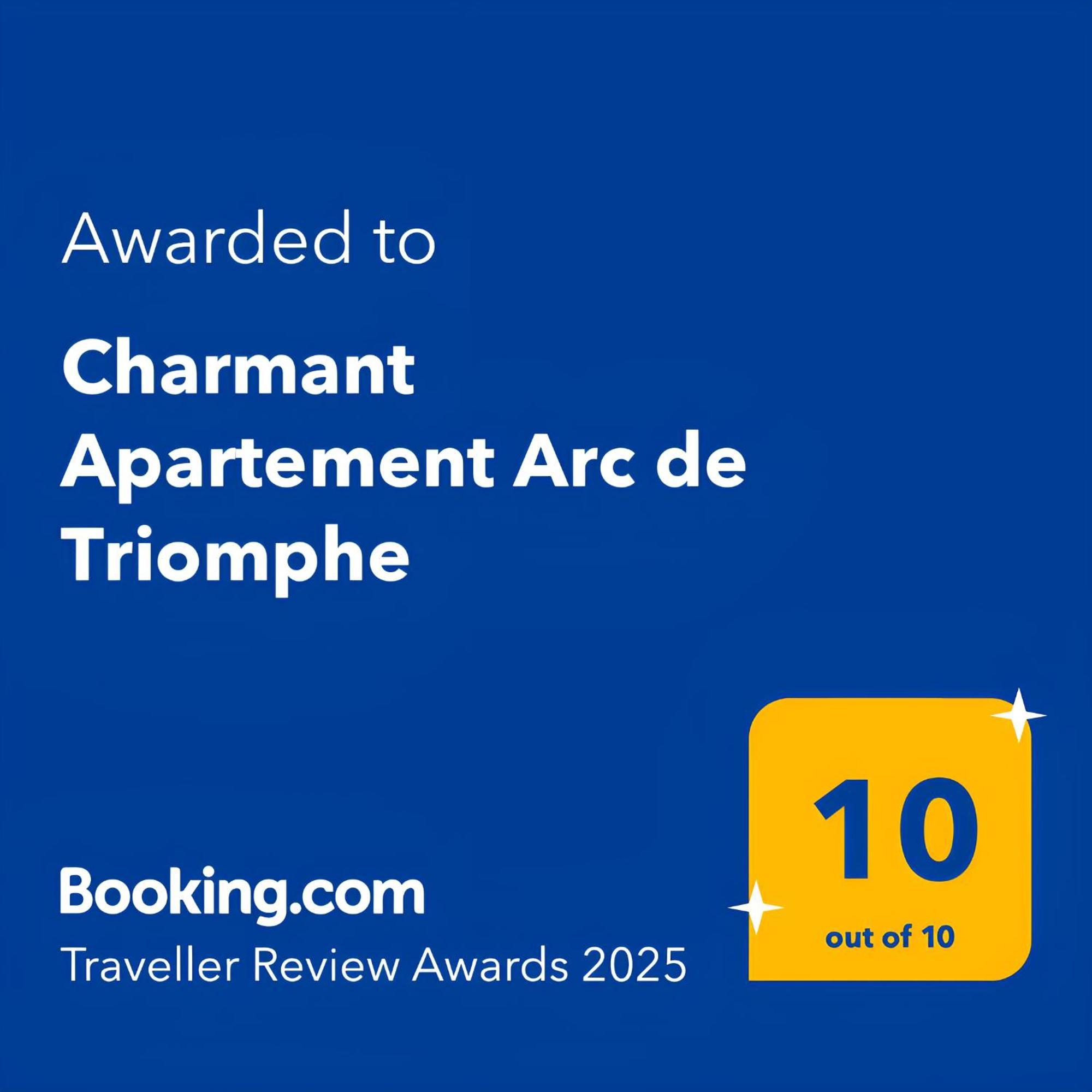 Charmant Appartement Arc De Triomphe Free Netflix Paris Exterior photo