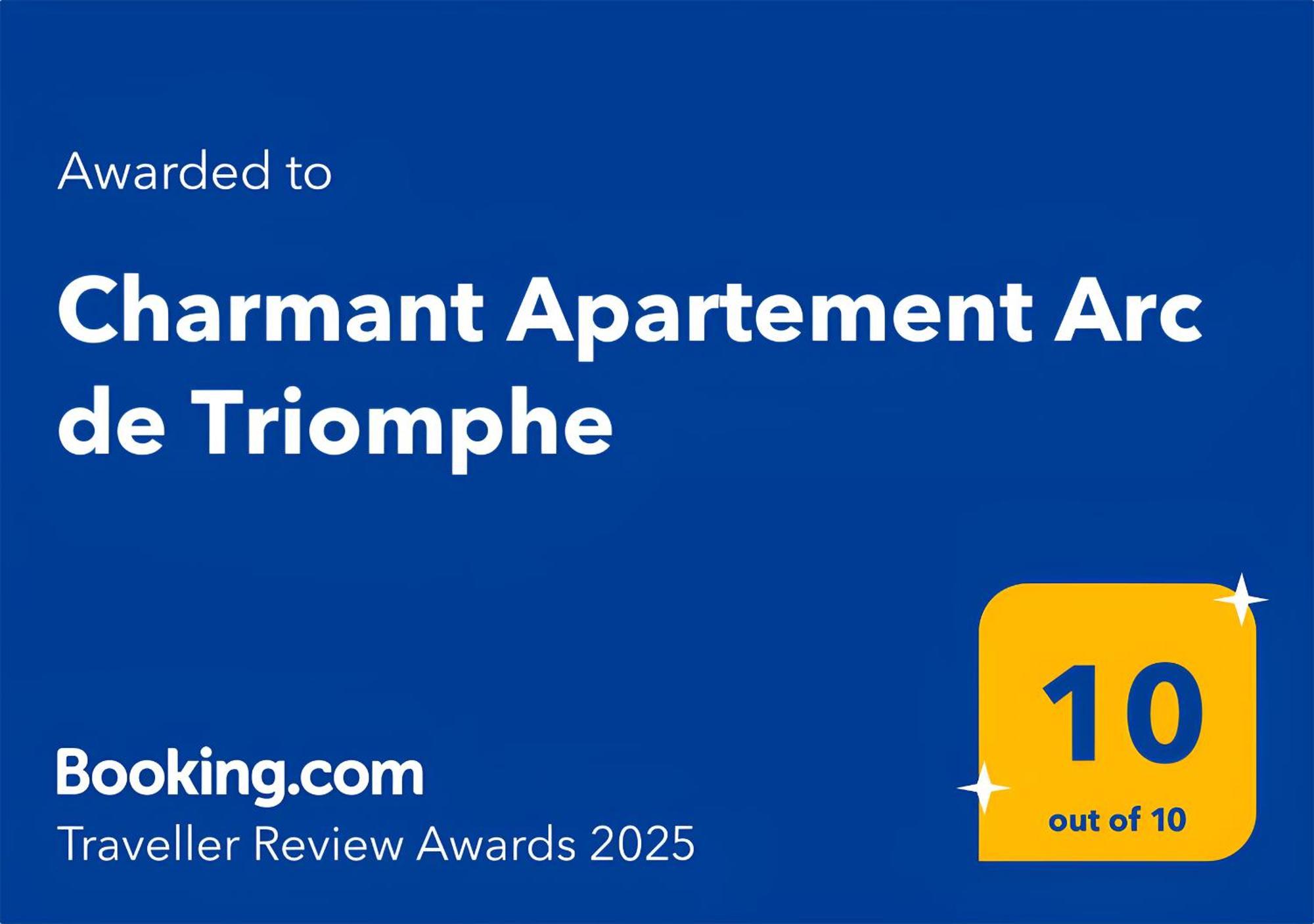 Charmant Appartement Arc De Triomphe Free Netflix Paris Exterior photo